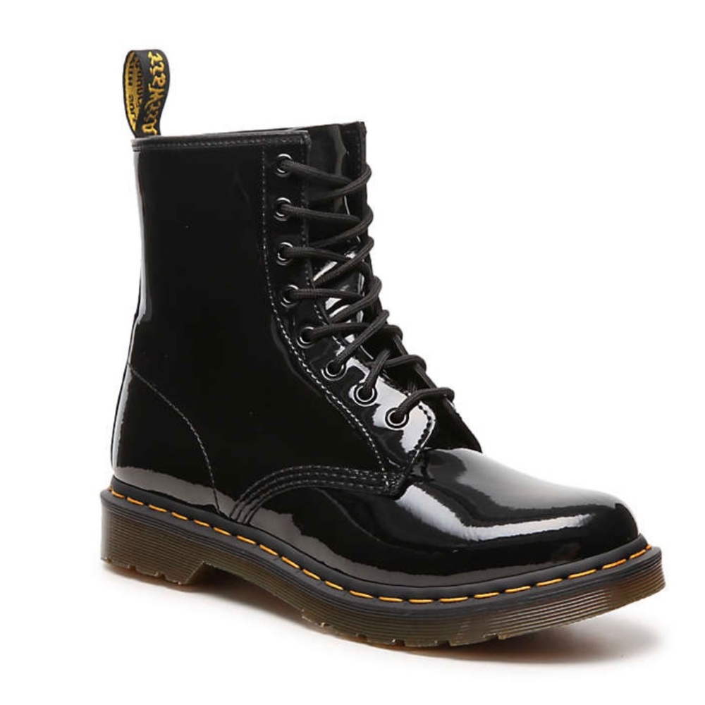 Doc Martens Black Patent Leather